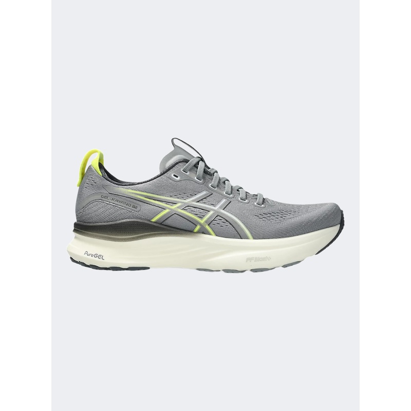 Asics Gel-Kayano 32 Men Running Shoes Gravel/Citron