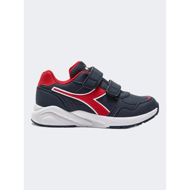 Diadora Falcon 5 Sl Jr V Ps-Boys Running Shoes Blue/White/Red