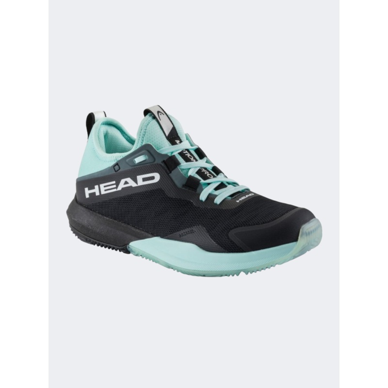 Head Motion Pro Women Padel Shoes Black/Aqua