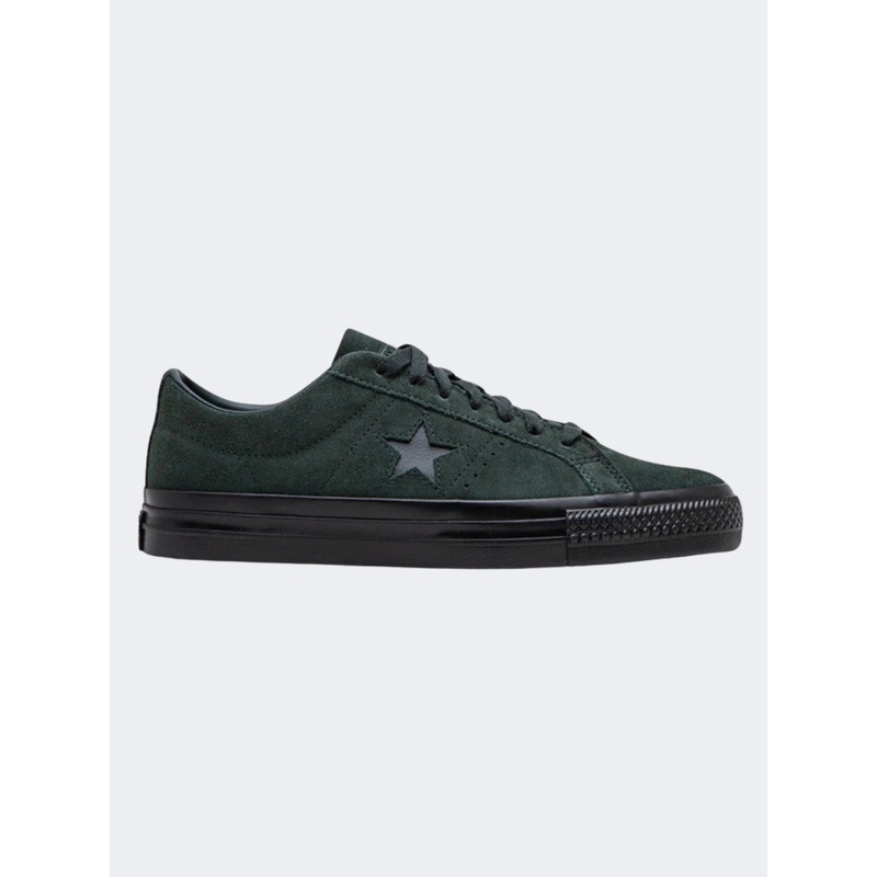 Converse One Star Pro Classic Men Lifestyle Shoes Dark Green/Grey