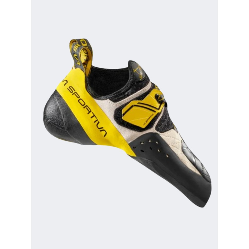 La Sportiva Solution Men Climbing Shoes White/ Yellow