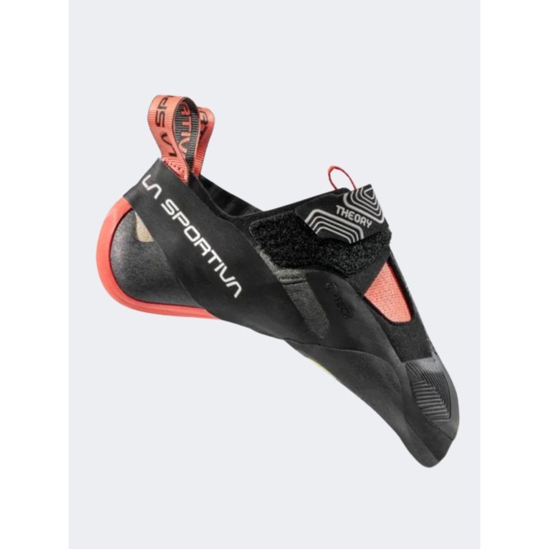 La Sportiva Theory Women Climbg Shoes Black/Hibiscus