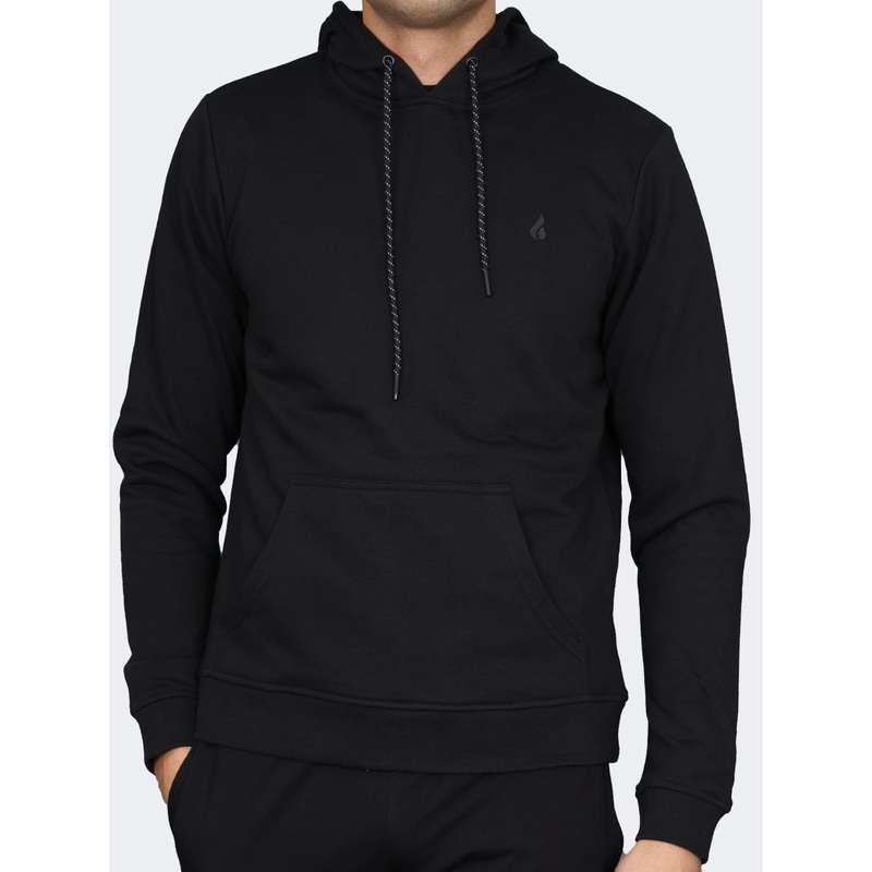 Oil And Gaz Plain Men Lifestyle Hoody Black