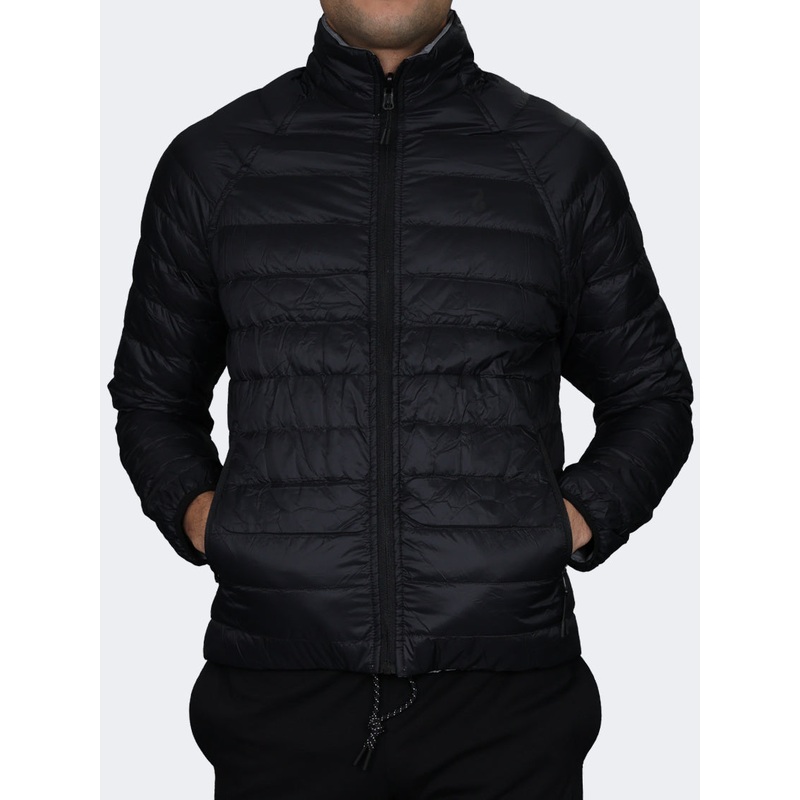 Oil And Gaz Reversible Down Men Lifestyle Jacket Black/Grey