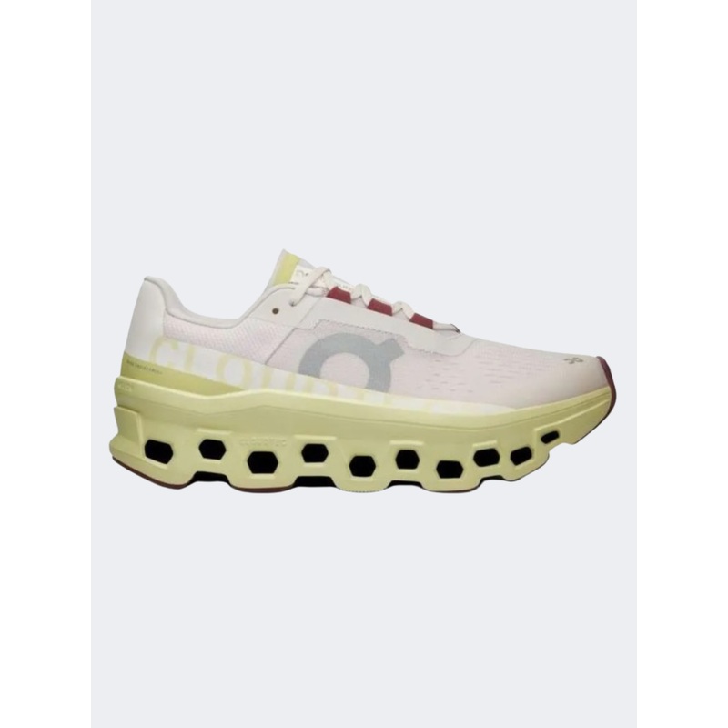 On Cloudmonster Men Running Shoes Frost/Acacia