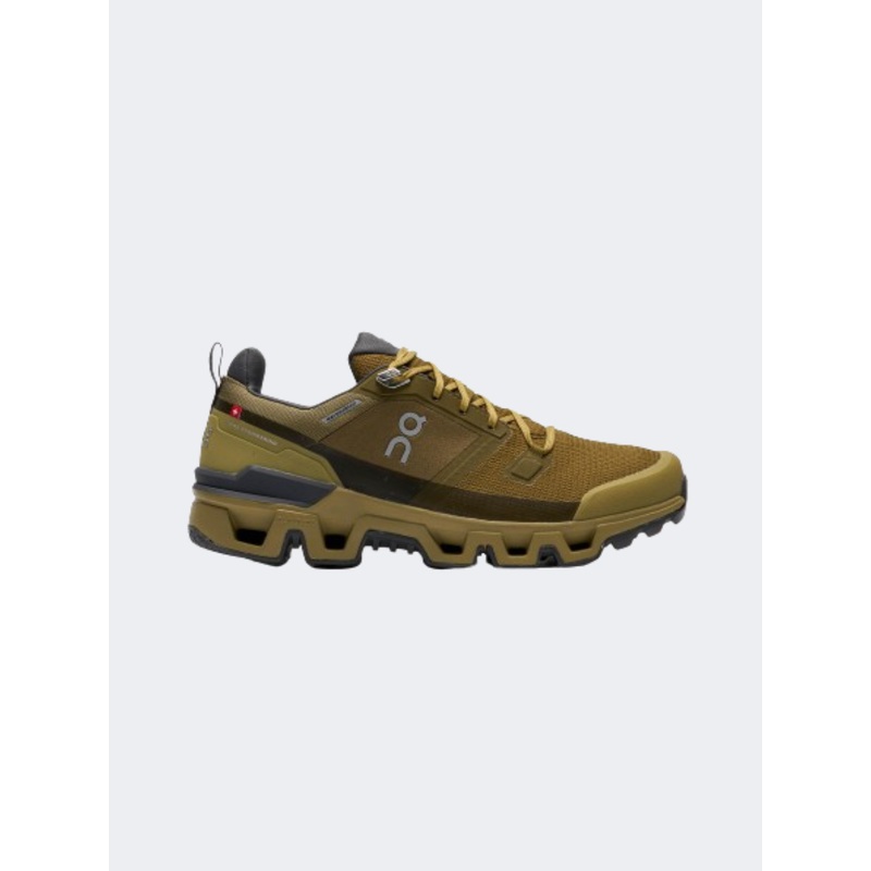 On Cloudwander Waterproof Men Hiking Shoes Hunter/Safari