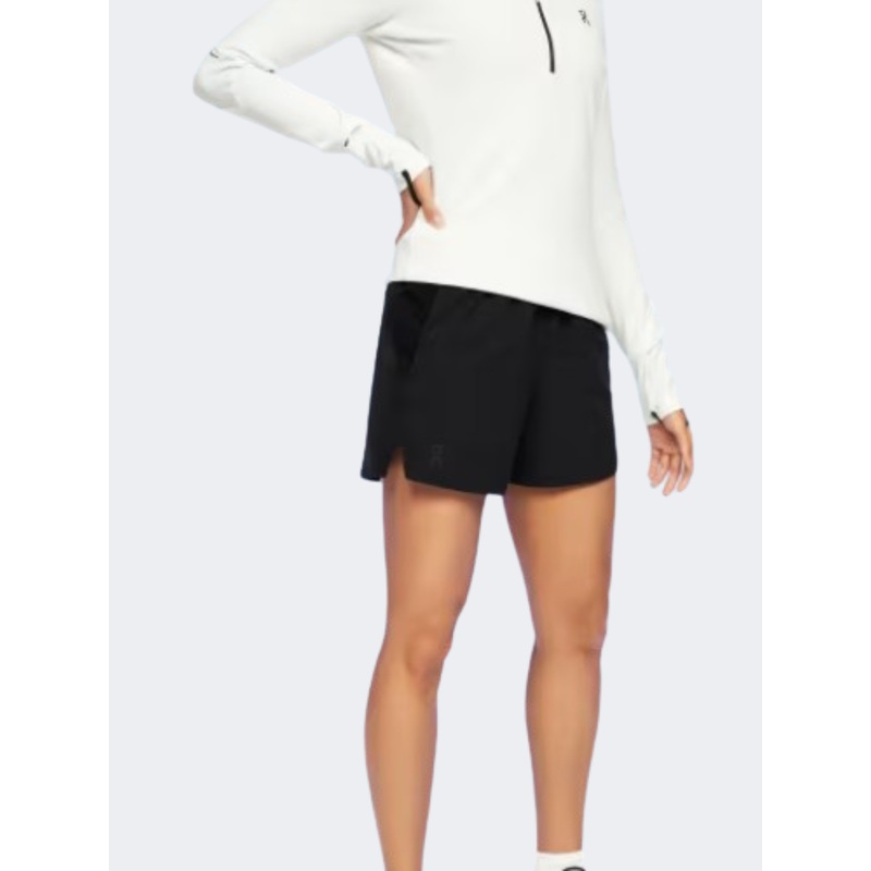 On Essentials Women Running Short Black