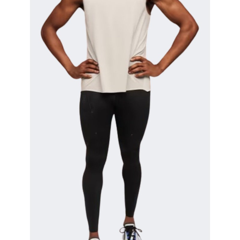 On Performance Men Running Tight Black