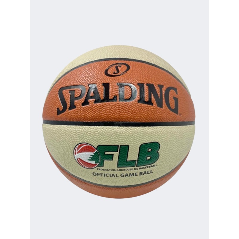 Spalding Flb Basketball Ball White/Orange/Green