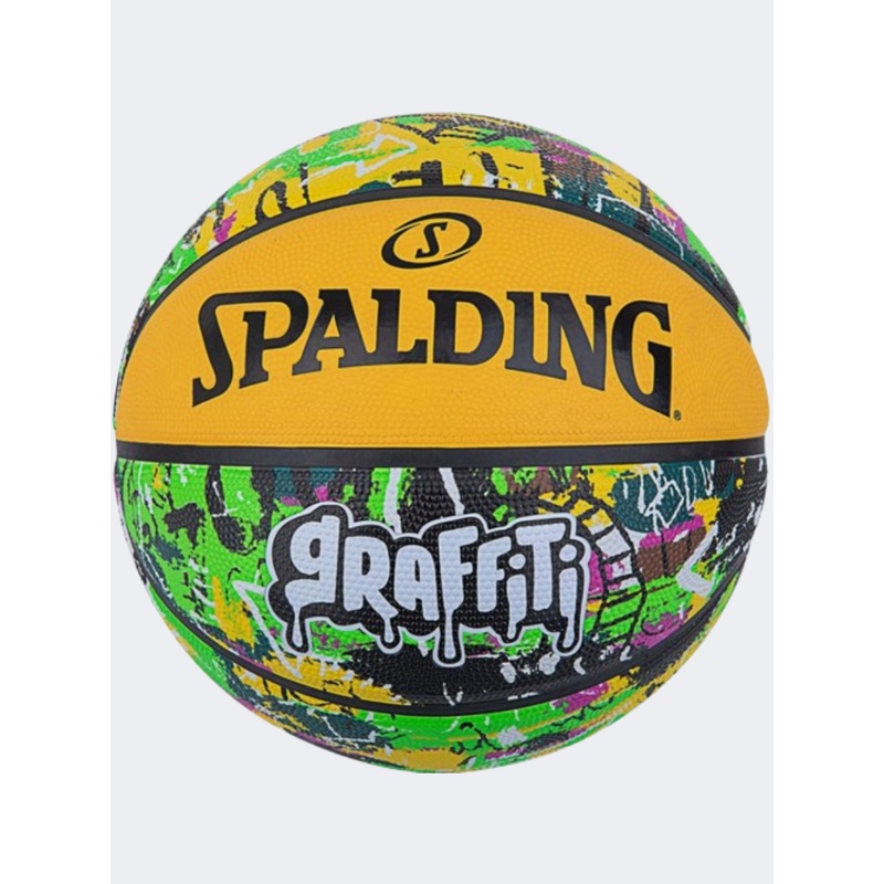 Spalding Graffiti Series Basketball Ball Green/Yellow