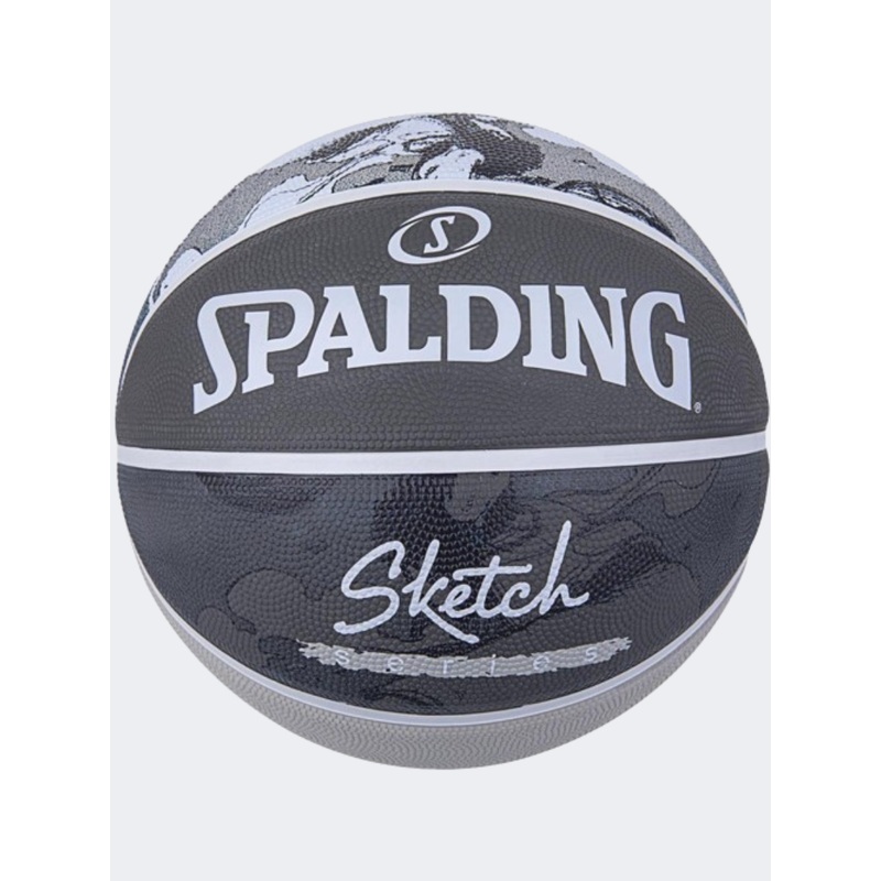 Spalding Sketch Series Basketball Ball Black/Grey