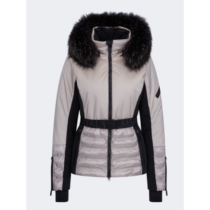 Sportalm Oxford Kap Women Skiing Jacket Taupe Pink