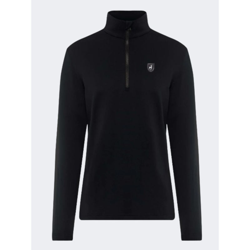 Toni Sailer Brendan Men Skiing Baselayer Black