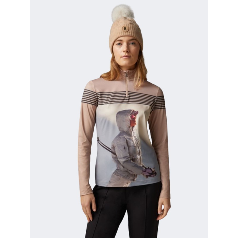 Bogner Beline Women Skiing Baselayer Camel