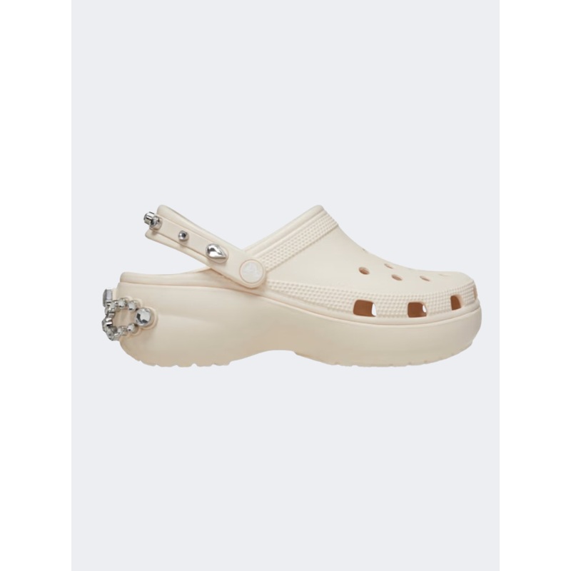 Crocs Classic Platform Tiara Clog Women Lifestyle Slippers Dew