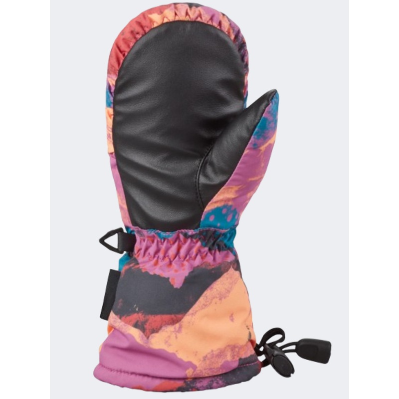 Dakine Scrambler T2 Kids Skiing Gloves Crafty/Black