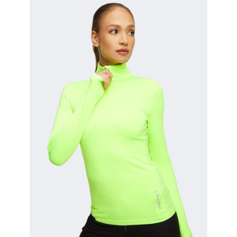Fire and Ice Margo Women Skiing Baselayer Vibrant Green