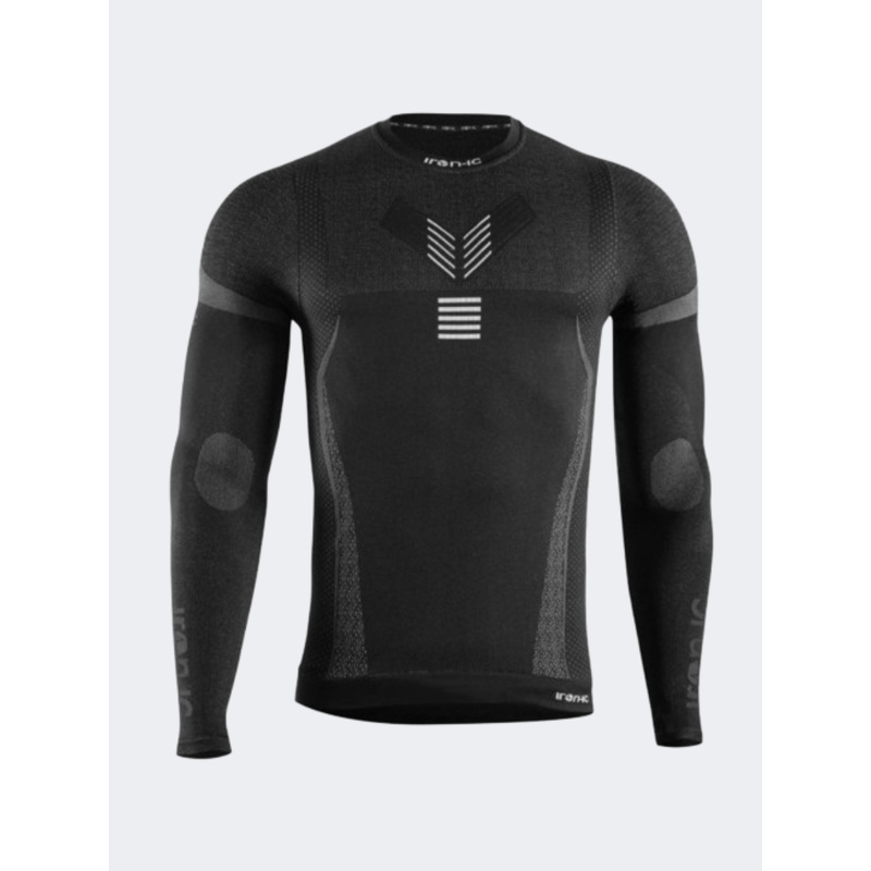 Iron Ic  Men Skiing Baselayer Black