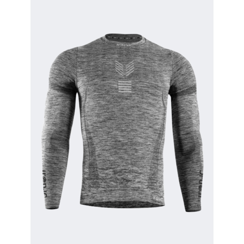 Iron Ic  Men Skiing Baselayer Grey