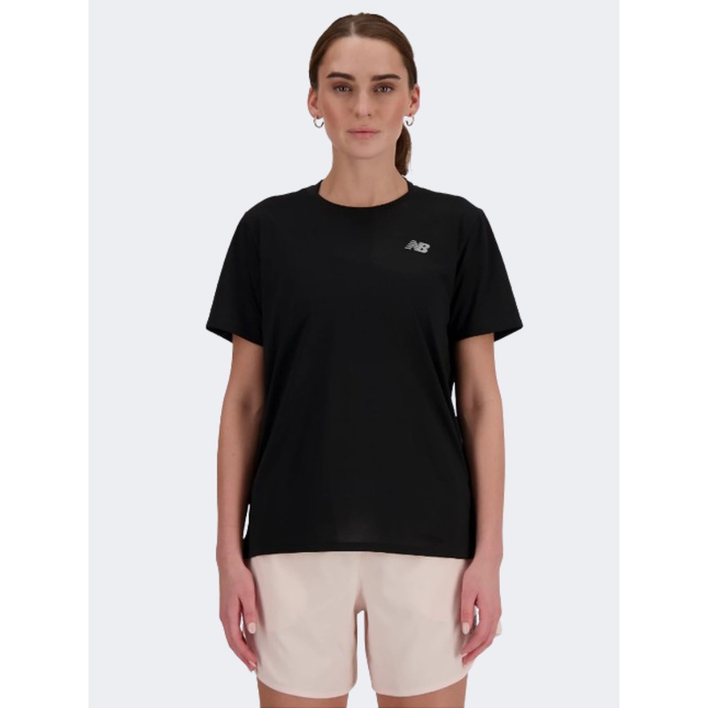 New Balance Essentials Women Performance T-Shirt Black