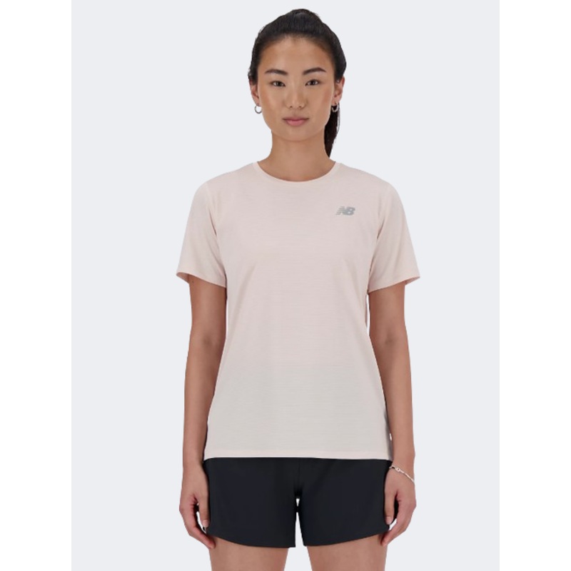 New Balance Essentials Women Performance T-Shirt Quartz Pink