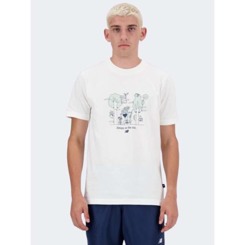 New Balance Weekend Warrior Men Lifestyle T-Shirt White