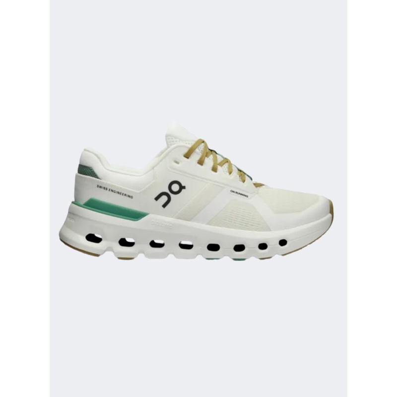 On Cloudrunner Women Running Shoes Undyed/Green