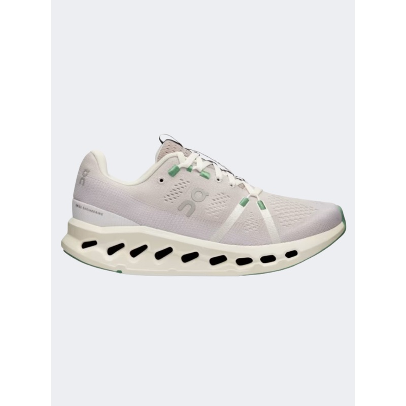 On Cloudsurfer Women Running Shoes Pearl/Ivory