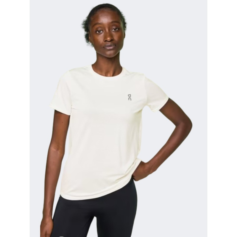 On Core Women Running T-Shirt Undyed White