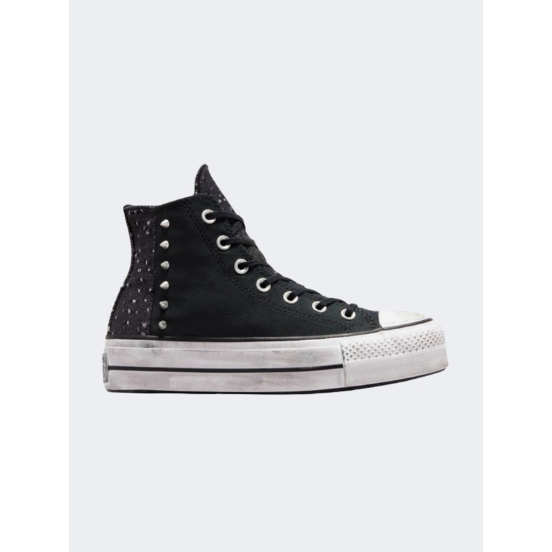 Converse All Star Lift Chrome Women Lifetsyle Shoes Black/Silver