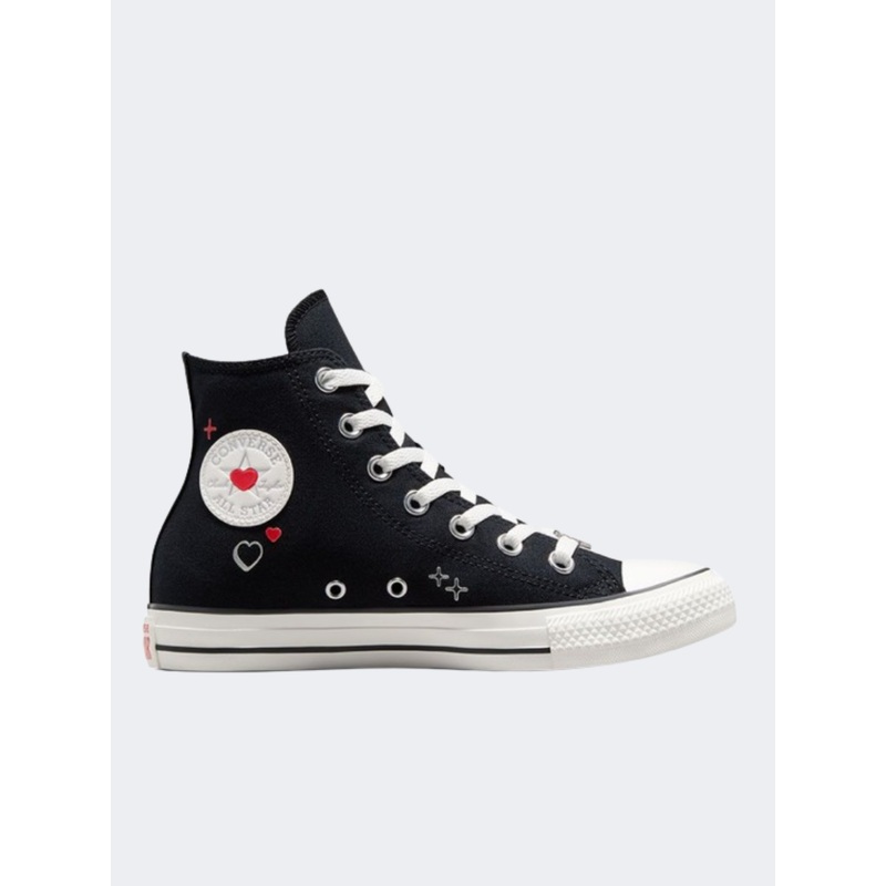Converse All Star Y2K Heart Women Lifetsyle Shoes Black/Vintage White