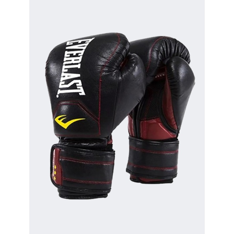Everlast Muay Thai Unisex Boxing Gloves Black/Red