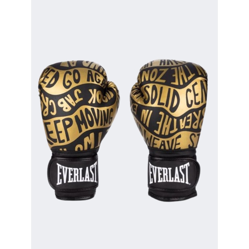 Everlast Spark Unisex Boxing Gloves Black/Gold