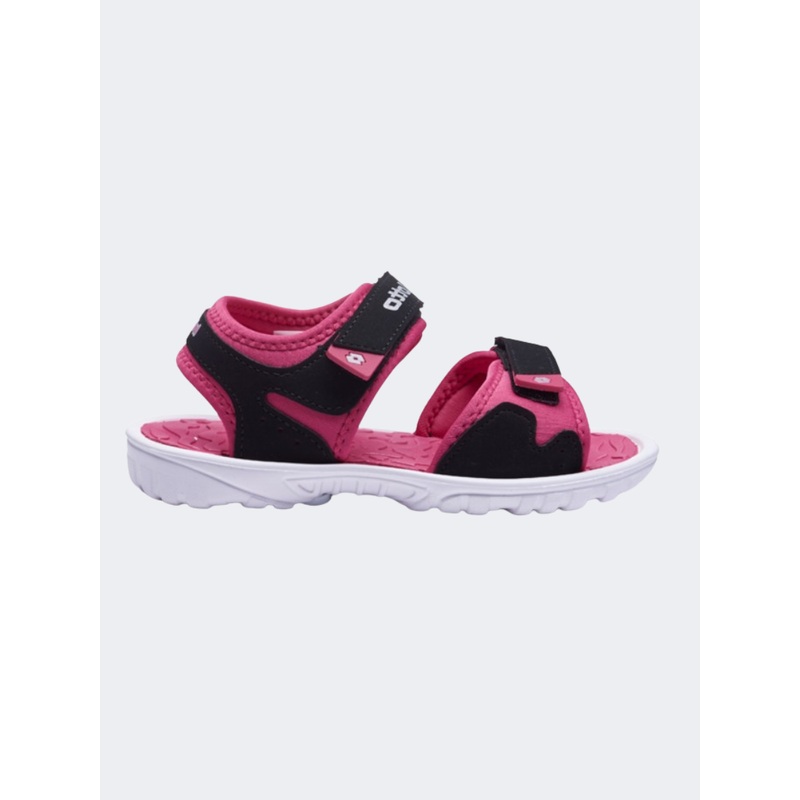 Lotto Las Rochas Iv Ps-Girls Swim Sandals Dynamic Fuchsia