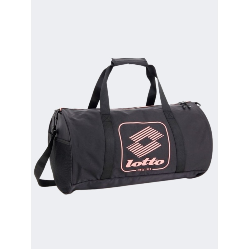 Lotto Roll Women Training Bag Black/Sweet Rose