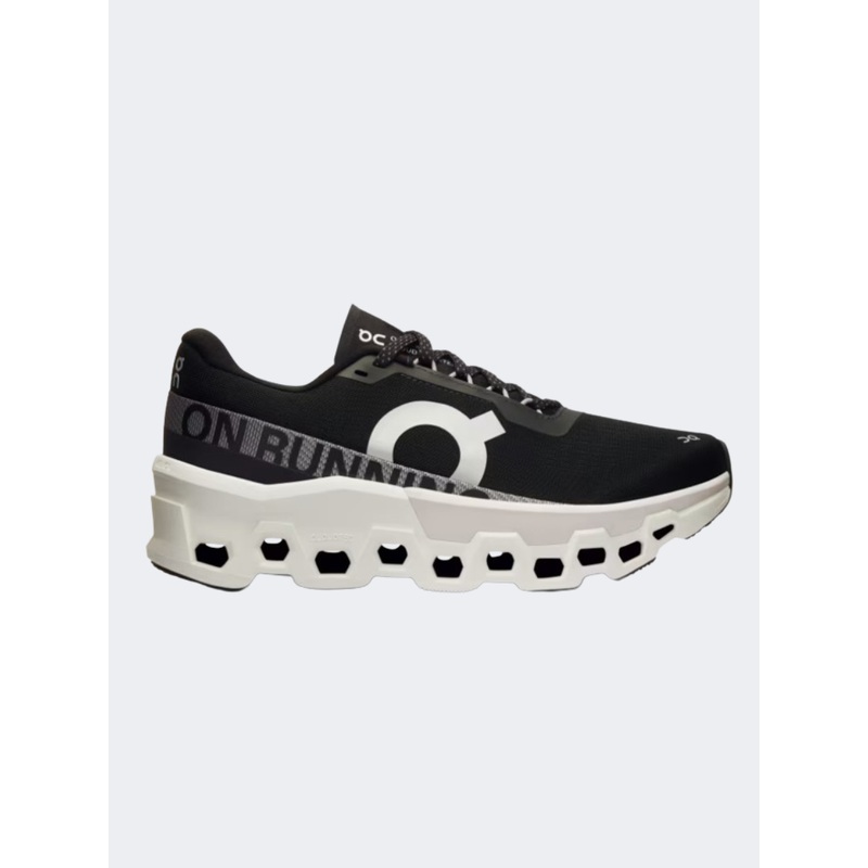 On Cloudmonster 2 Women Running Shoes Black/Frost