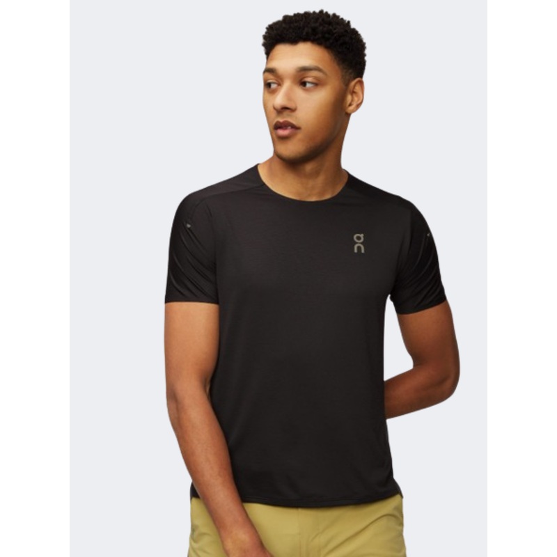 On Performance Men Running T-Shirt Black/Eclipse