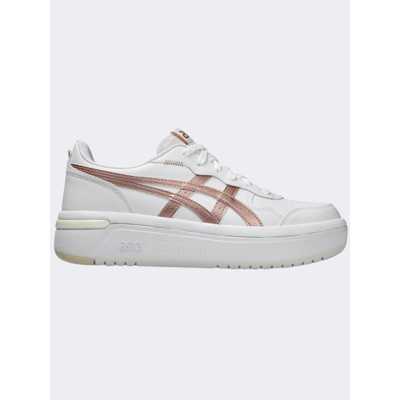Asics Japan S Stack Women Lifestyle Shoes White/Rose Gold