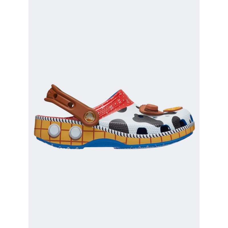 Crocs Toy Story Woody Classic Kids Unisex Lifestyle Slippers Blue Jean