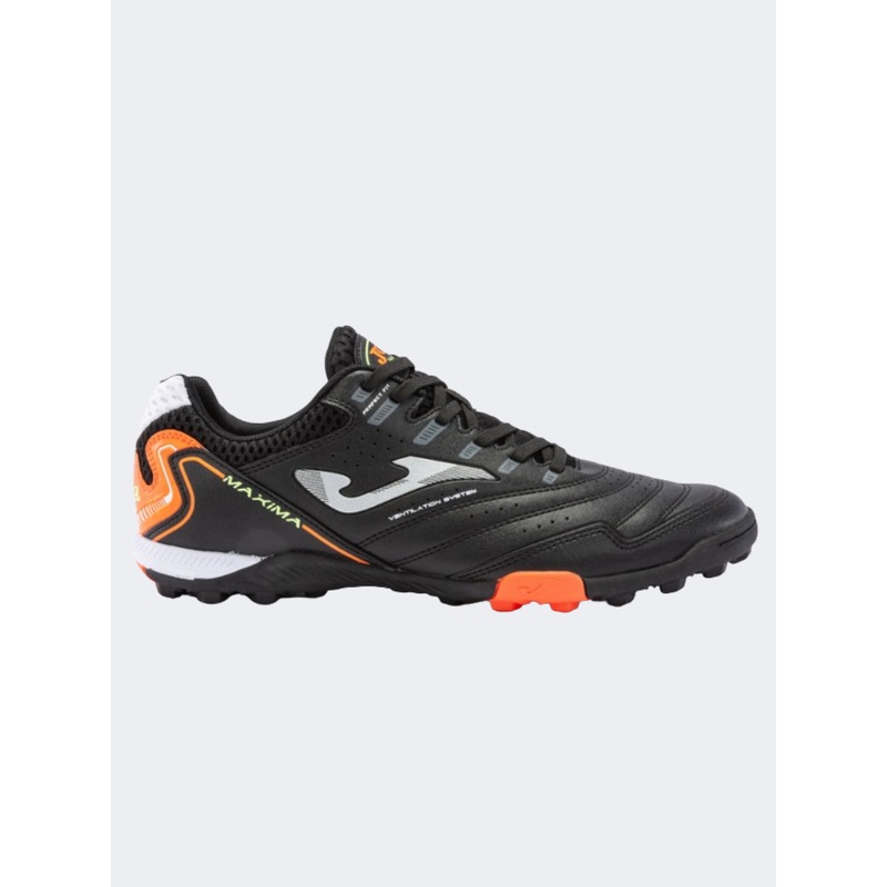 Joma Maxima Men Turf Shoes Black/Orange