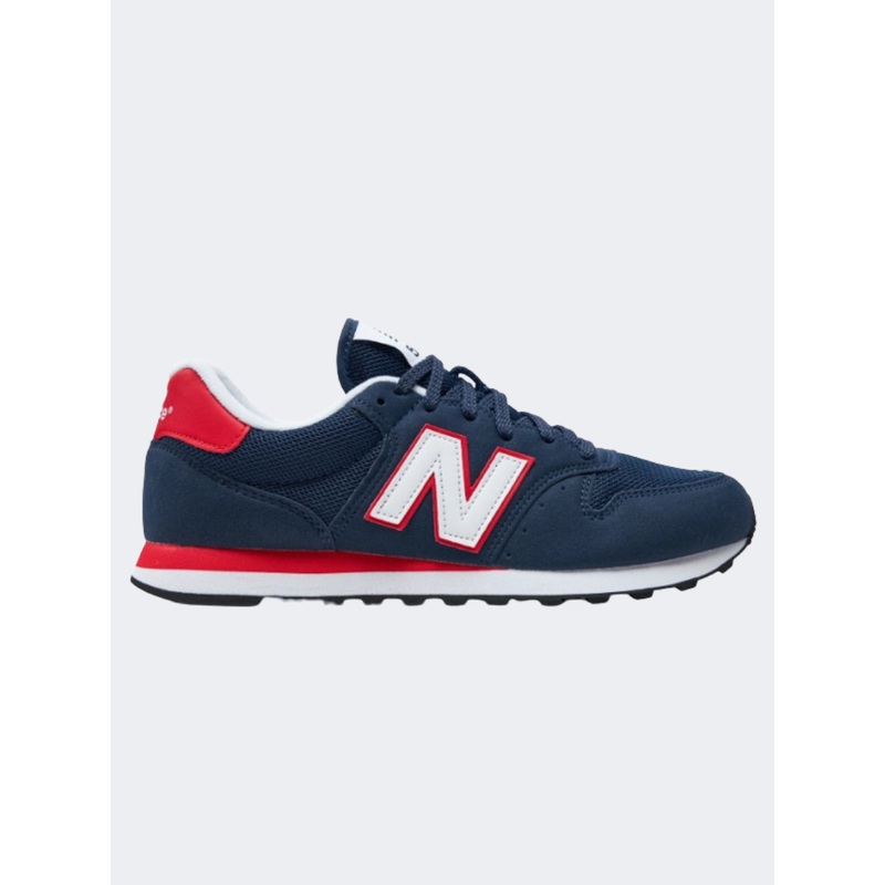 New Balance 500 Men Lifestyle Shoes Navy/ Red