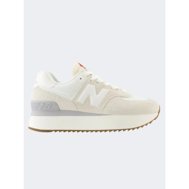 New Balance 574 Plus Women Lifestyle Shoes Moonbeam