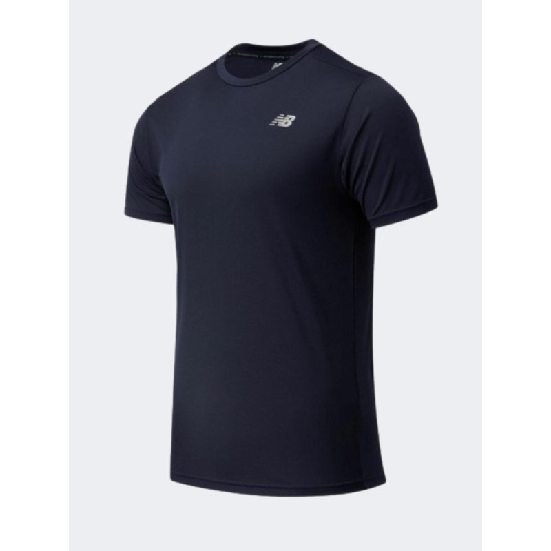 New Balance Core Run Men Performance T-Shirt  Eclipse
