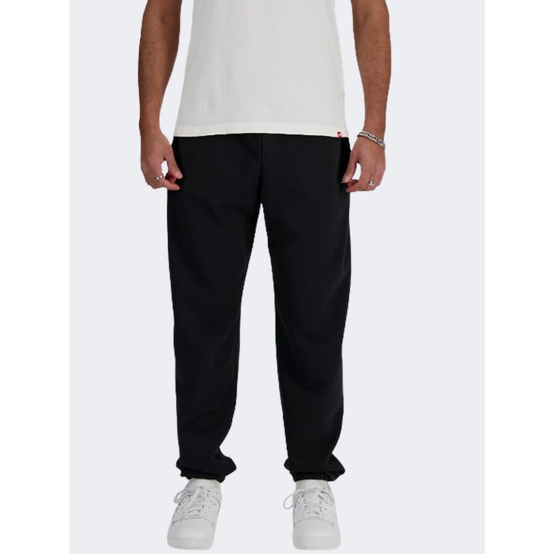 New Balance Essentials French Terry Men Lifestyle Pant  Black
