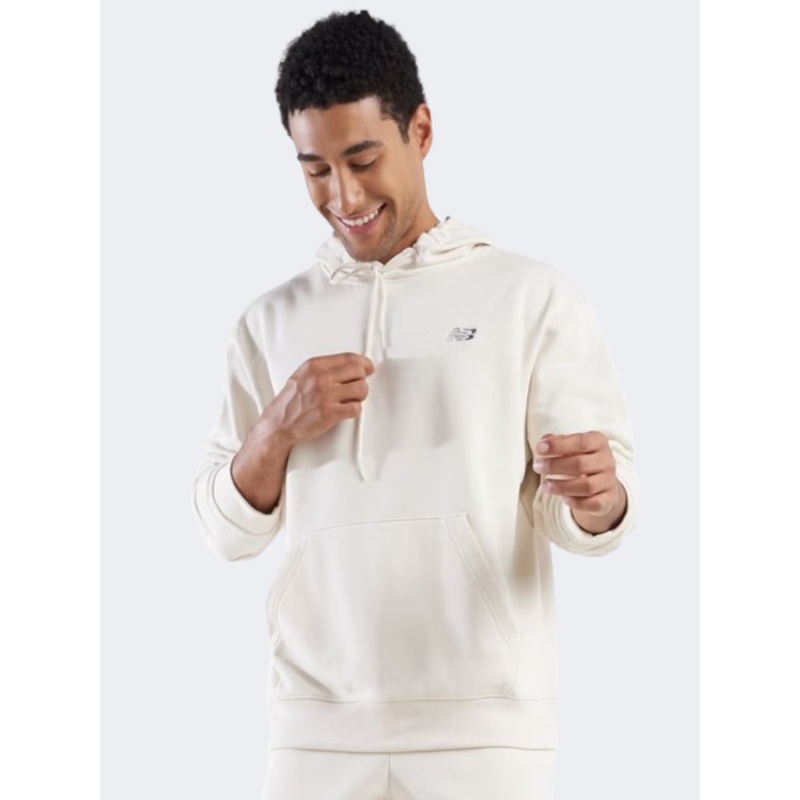 New Balance Small Logo Men Lifestyle Hoody Linen
