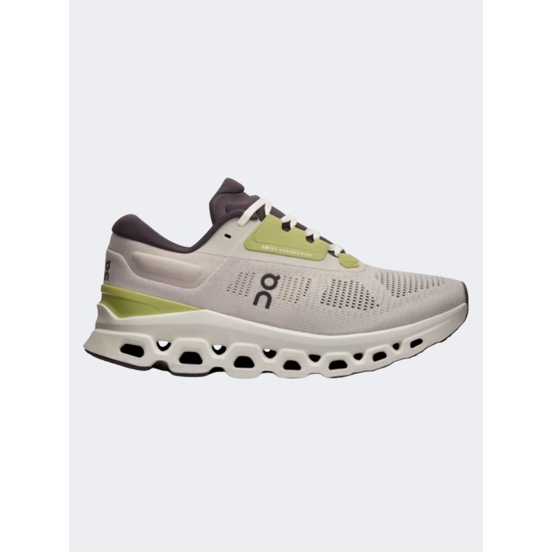 On Cloudstratus 3 Women Running Shoes Pearl/Ivory