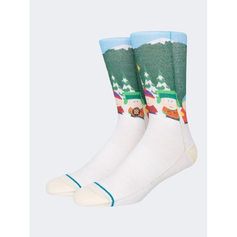 Stance Bus Stop Unisex Lifestyle Sock Vintage White