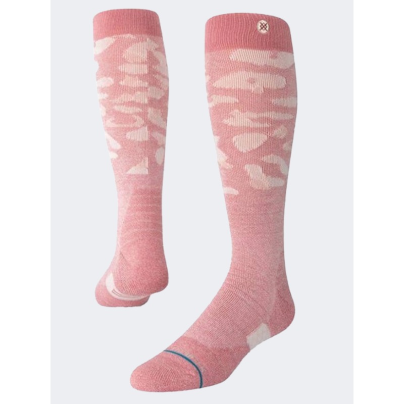 Stance Snowed Inn Unisex Skiing Sock Dusty Rose