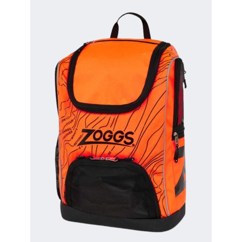 Zoggs Planet R-Pet 33 Unisex Swim Bag Orange/Black