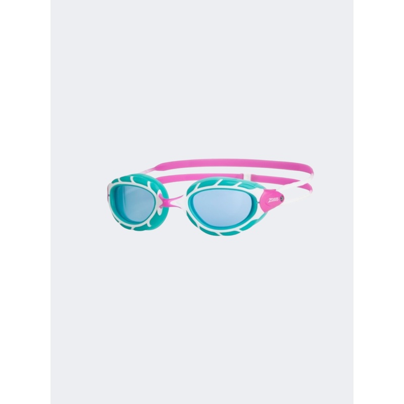 Zoggs Predator Kids Swim Goggles Pink/Turquoise/Blue